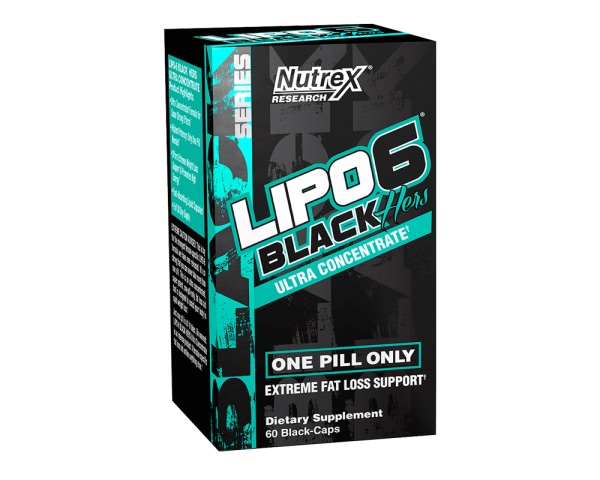 Nutrex Lipo 6 Black Hers Ultra Concentrado - 60 Cápsulas