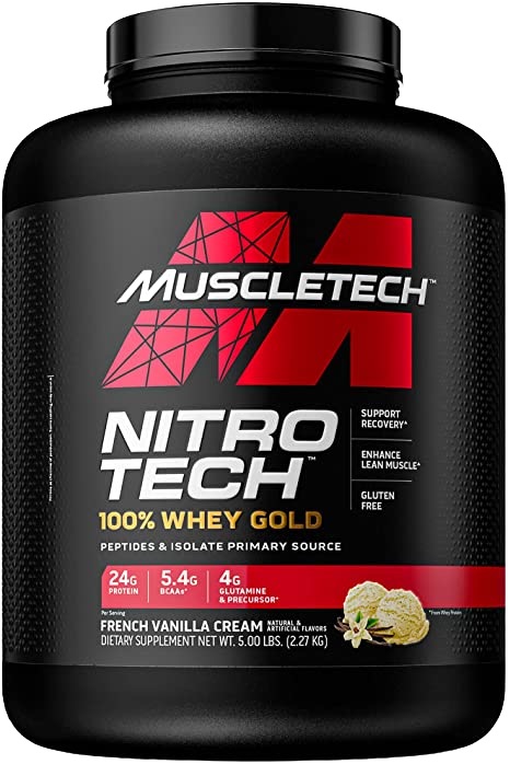 NITRO TECH 100% WHEY GOLD 2.27kg - Go Shape Nutrition