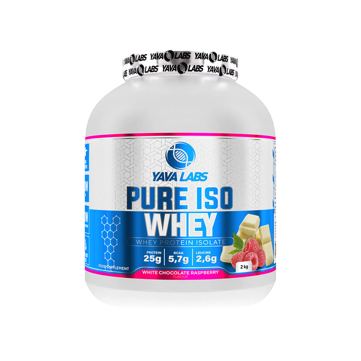 Pure Iso Whey 2kg - Suplemento Proteico Premium