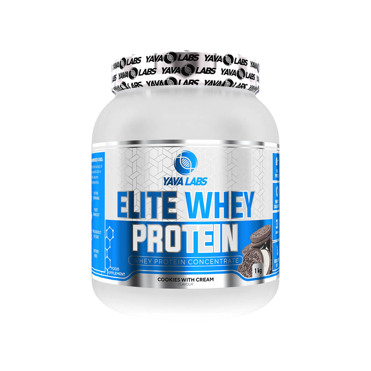 Elite Whey Protein 1kg - Suplemento Muscular